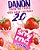 Essência Smyrna Danon 2.0 50g – Sabor Yogurte de Morango Clássico - Imagem 2