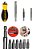 Kit Chave Philips 6 Pçs+Jogo Bits Adaptador Magnético 7 Pçs - Imagem 1