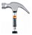 Martelo Unha 350 G Cabeça 25 Mm Cabo De Metal Emborrachado - Imagem 3