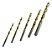 Kit Jogo 5 Brocas Aço Rápido Ar Metal 3 A 8 Mm Titânio Mtx - Imagem 4