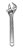 Chave Inglesa Ajustável 12 Pol 300 Mm Aço Crv Cromada Sparta - Imagem 4