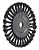 Escova Aço Carbono Circular Fio Torcido 4 100 Mm Furo 22,2Mm - Imagem 3
