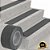 Fita Antiderrapante Para Escada 15Mx50Mm Preta - Imagem 4