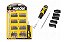 Jogo Bits Ponteiras Encaixe 1/4 Extensor Flexível 58 Peças - Imagem 2