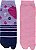 Meia Dedinho feminina - 1 kit com 2 pares sortidos - Imagem 3