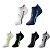 Meia Sapatilha Fitness Pro masculina - Kit com 2 pares sortidos - Imagem 1