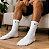 Meia Canelada Brasil Copa Do Mundo 39 Ao 43 - Kit C/ 3 Pares Branco 39 Ao 43 - Imagem 2