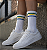 Meia Canelada Brasil Copa Do Mundo Juvenil - Kit C/ 3 Pares Branco - Imagem 6