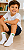 Meia Canelada Brasil Copa Do Mundo Infantil - Kit C/ 3 Pares Branco - Imagem 5
