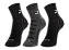 Meia canelada masculina cano curto - 1 kit com 3 pares sortidos - Imagem 2
