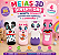 Meia 3d Divertida Infantil Menina Due Wear - Imagem 1