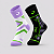 Meia Esportiva Canelada Cano Médio Feminina - 1 kit com 2 pares - Imagem 3