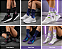 Meia Esportiva Canelada Cano Médio Feminina - 1 kit com 2 pares - Imagem 4
