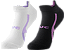 Meia Fitness Pro feminina - 1 kit com 2 pares sortidos - Imagem 1