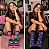 Meia Juvenil Divertida Due Wear 34 Ao 39 Kit Com 2 Pares - Imagem 2