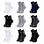 Pacotão 06 kits 18 Pares - Meia canelada masculina cano médio - Imagem 1