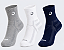 Pacotão 06 kits 18 Pares - Meia canelada masculina cano médio - Imagem 2