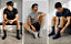 Meia canelada masculina cano Longo - 1 kit com 3 pares sortidos - Imagem 5