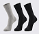 Meia Casual Básica Masculino - 1 kit com 3 pares sortidos - Imagem 3