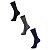 Meia Casual Clássica Masculina - 1 kit com 3 pares sortidos - Imagem 8