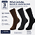 Meia Casual Clássica Masculina - 1 kit com 3 pares sortidos - Imagem 9