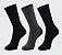 Meia Casual Clássica Masculina - 1 kit com 3 pares sortidos - Imagem 1