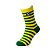 Meia Infantil Copa Do Mundo Brasil BB ao G - Kit C/ 3 Pares - Imagem 8