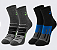 Meia Esportiva Canelada Cano Médio Masculina - 1 kit com 2 pares - Imagem 3