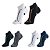 Meia Sapatilha de Compressão Masculina - 1 kit com 2 pares sortidos - Imagem 8