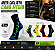 Meia Ciclista masculina cano curto 39 ao 43 Due Wear - Imagem 6