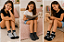 Meia soquete infantil feminina - 1 kit com 3 pares sortidos - Imagem 8