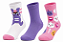 Meia soquete infantil feminina - 1 kit com 3 pares sortidos - Imagem 2