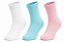 Meia soquete infantil feminina - 1 kit com 3 pares sortidos - Imagem 4