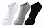Meia invisível fem. malha retida - 1 kit com 3 pares sortidos - Imagem 6