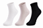 Meia Soquete Clássica Feminina - 1 kit com 3 pares sortidos - Imagem 3