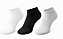 Meia sapatilha masculina - 1 kit com 3 pares sortidos - Imagem 1