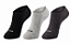Meia invisível masculina malha retida - 1 kit com 3 pares sortidos - Imagem 4