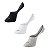 Meia Micro Invisível Masculina - 1 kit com 2 pares sortidos - Imagem 1