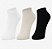 Meia sapatilha feminina - 1 kit com 3 pares - Imagem 7