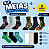Meia soquete infantil masculina - 1 kit com 3 pares sortidos - Imagem 6