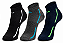 Meia sapatilha masculina tamanho especial - 1 kit com 3 pares sortidos - Imagem 2