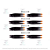 Kit de Hélices Drones Dji Agras T40 / T50 (2 pares de cada, U-CCW, U-CW, L-CCW, L-CW) - Imagem 1