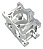 Suporte do Motor Desalinhado-Cruzado Braço Antigo Drone DJI Agras T40 YC.JG.QX002151 - Imagem 1