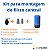 Kit Filtro - Valvula Runxin manual para 2M/H, crepina superior e inferior, tubo central e tanque em PRVF 10X54 - Imagem 2