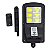 Mini Luminária Solar Poste Rua Parede Refletor 48 Cob Luz Branco frio Prova Da Água Sensor De Movimento Com 3 Funções Controle Remoto - Imagem 3