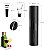 Kit abridor de vinho elétrico com acessórios, ideal para saca-rolhas elétrico. Decanter para adicionar mais charme ao abrir seu vinho. Utiliza pilha. - Imagem 10