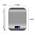Balança De Cozinha Inox 10kg Precisão Visor De Alta Definição Pesagem De 1g Até 10kg Com Pilha - Imagem 2