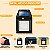 Luminária Solar Externa Potente Arandela Energia Solar, Lâmpada Vintage com Sensor e Acendimento Automático, Ideal para Decoração e Iluminação de Ambientes Externos, Impermeável - Imagem 4