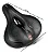 Banco Bike 2 Molas Selim Bicicleta Comfort Gel Tech Largo Refletor Elastomero - Imagem 4