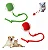 Bolinha Giratória Automática Brinquedos Pet Gato Cachorro - Imagem 8